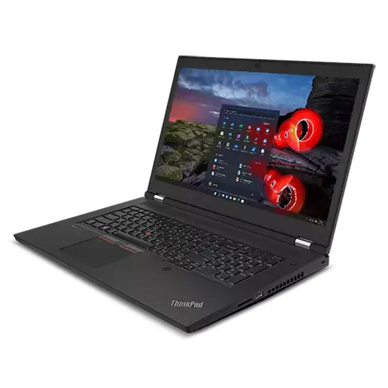 Thinkpad P17 Gen 1   17"   I7   32gb   512gb Ssd   Nvidia Quadro Rtx 3000 6gb     Brugt   Meget God Stand Lenovo Bærbar Laptop
