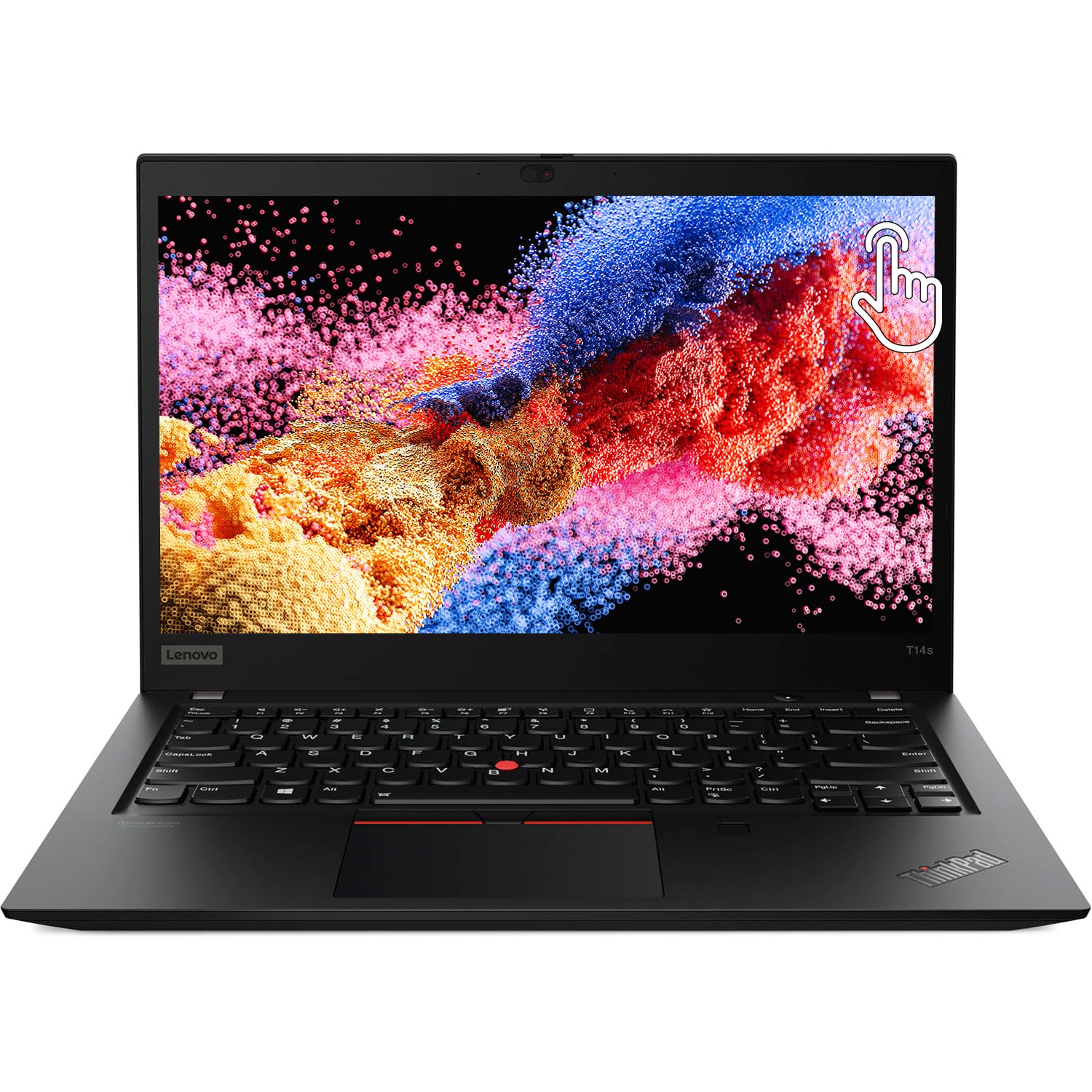 Thinkpad T14s Gen 1   14" Touch   I5   16gb   256gb Ssd     Brugt   Rimelig Stand Lenovo Bærbar Laptop