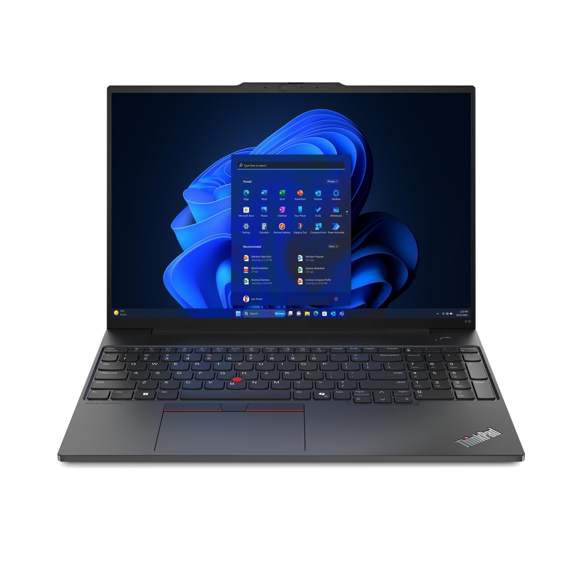 Lenovo ThinkPad E16 Gen 2 - Effektiv Bærbar til Professionelle