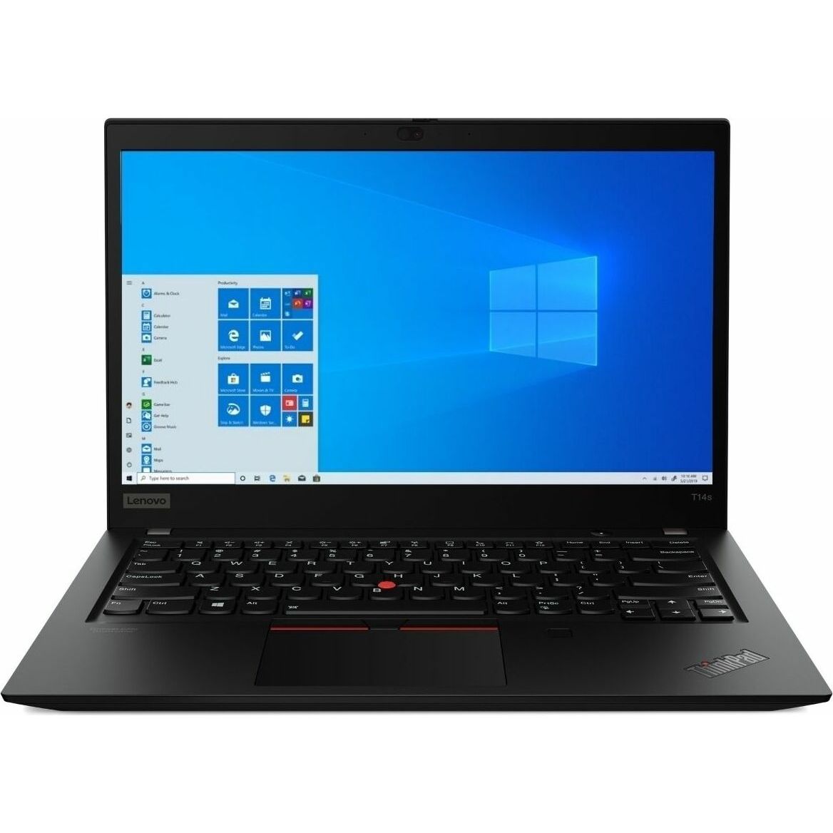 Thinkpad T14s Gen 1   14"   Ryzen 7   16gb   256gb Ssd     Brugt   Meget God Stand Lenovo Bærbar Laptop